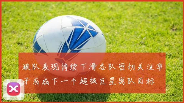 狼队表现持续下滑各队密切关注华子或成下一个超级巨星离队目标